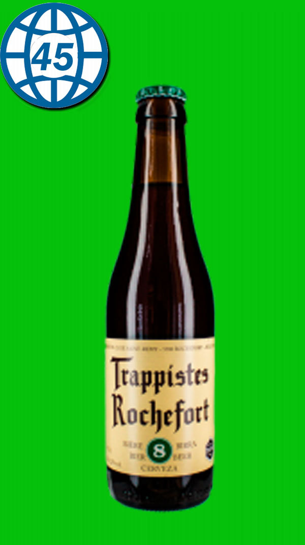 Trappistes Rochefort 0,33L Alc 9,2%vol