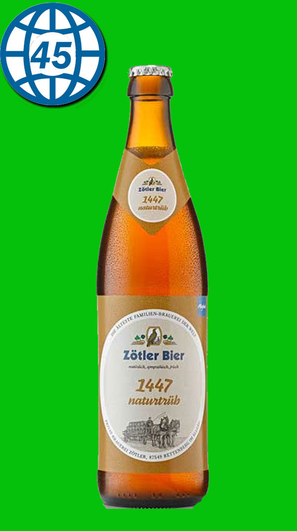 Zötler Bier 1447 0,5L Alk 4,9% vol
