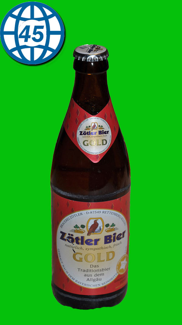 Zötler Bier Gold 0,5L Alk 5,2% vol