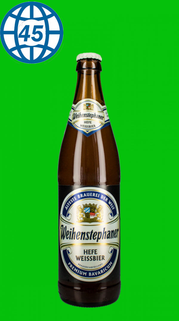 Weihenstephan Hefe Weissbier 0,5L Alk 5,4% vol