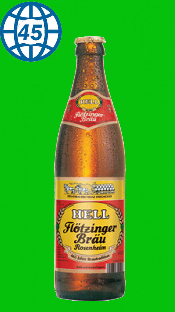 Flötzinger Bräu Hell  0,33L Alk 5,2% vol