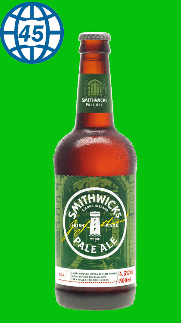 Smithwicks Pale Ale 0,5L Alk 4,5% vol