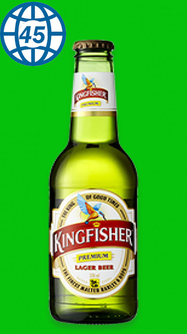 Kingfisher Premium Lager Beer 0,33L Alk 5,6% vol