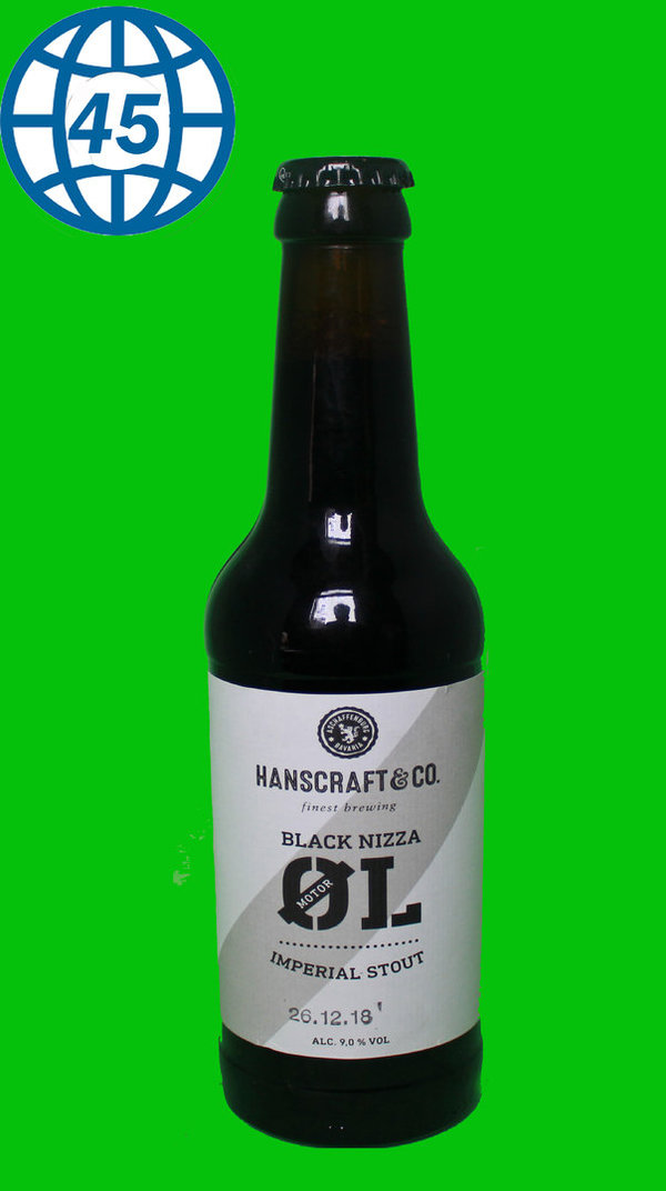 Hanscraft Black Nizza Black Ol 0,33L Alk 9% vol