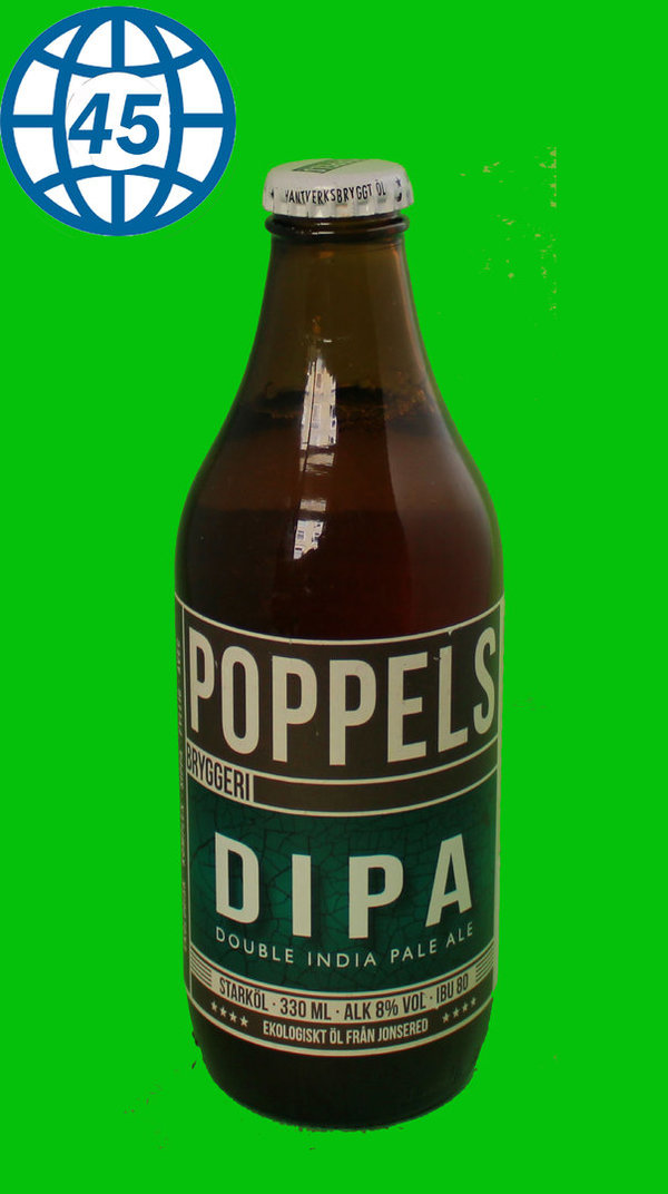 Poppels Dipa 0,33L Alk 8% vol