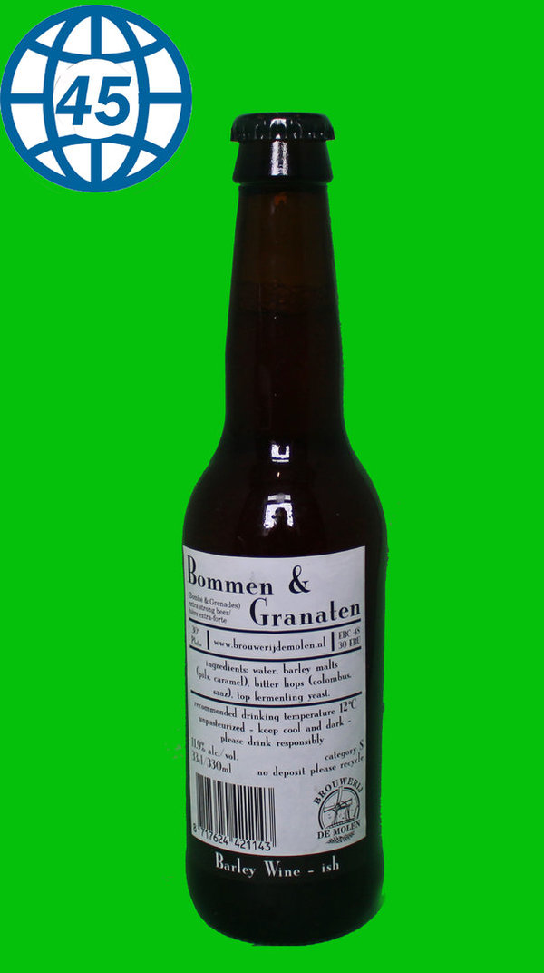 Bommen & Granaten 0,33L Alk 11,9 % vol