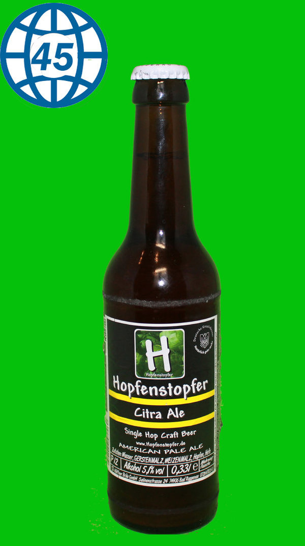 Hopfenstopfer Citra Ale  0,33L Alk 5,1% vol