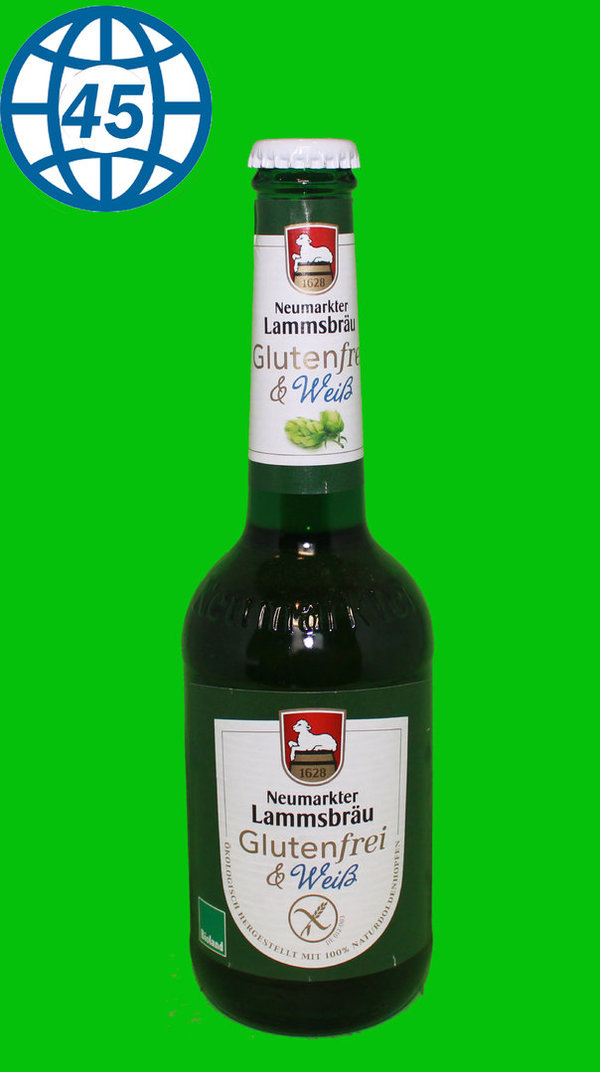 Lammsbräu Glutenfrei & Weiß 0,33L Alk 5,1% vol