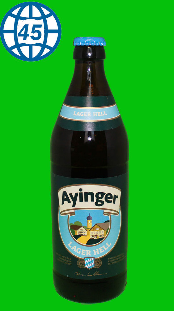 Ayinger Lager Hell  0,5L Alk 4,9% vol