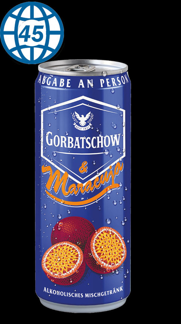 Gorbatschow Mixed Maracuja 0,33l 10%vol