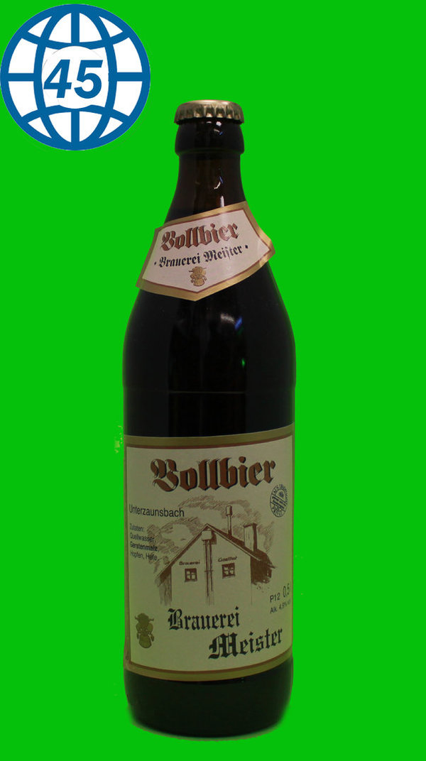 Brauerei Meister Vollbier Alk 5% vol