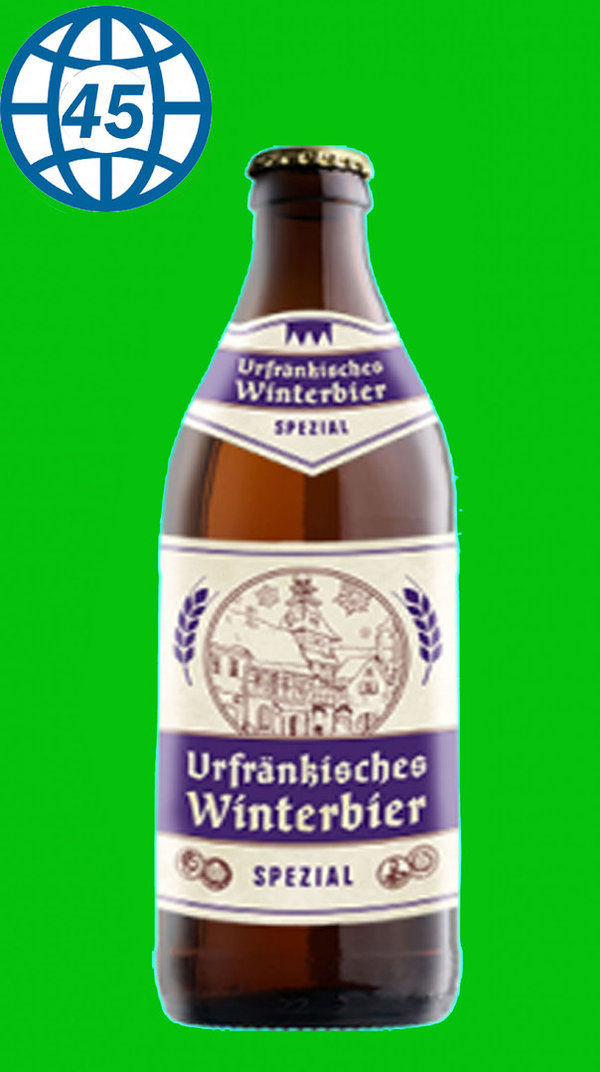 Urfränkisches Winterbier Spezial 0,5L Alk 5,5% vol