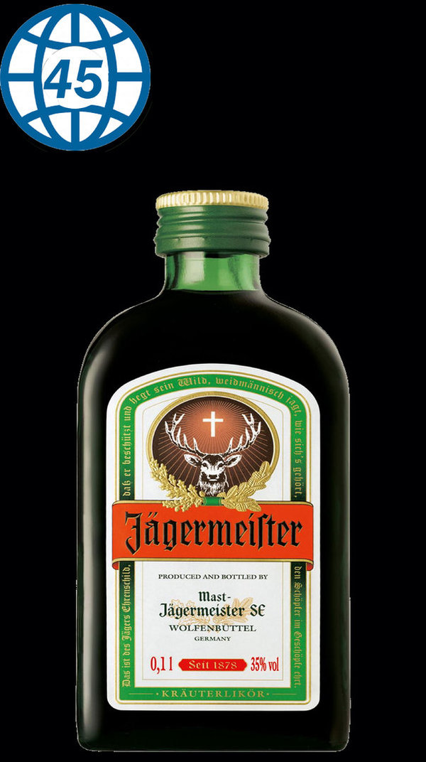 Jägermeister100ml  Alk 35% vol