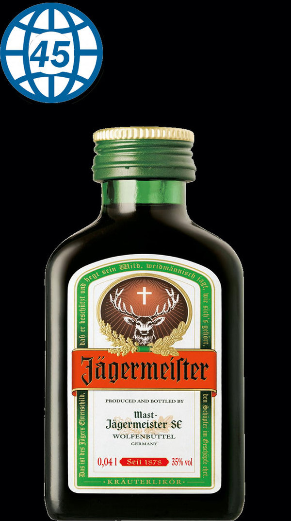 Jägermeister 0,04l  Alk 35%vol