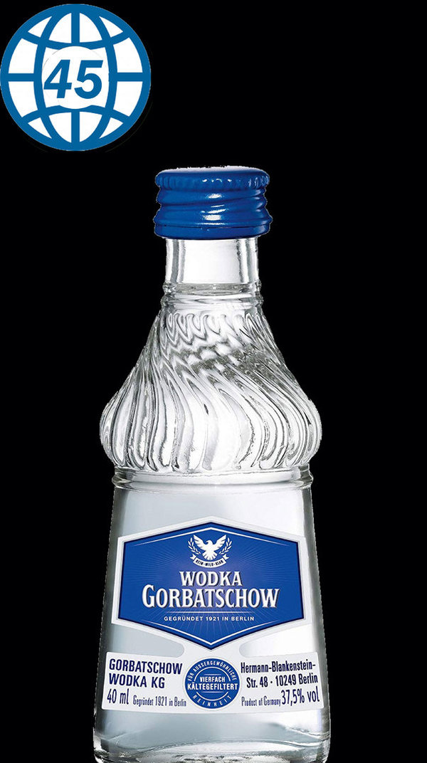 Wodka Gorbatschow 40ml 37,5% vol.