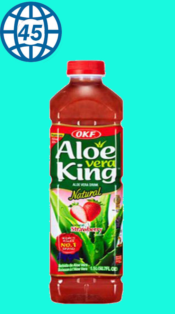 OKF Aloe Vera King Strawberry 500ml