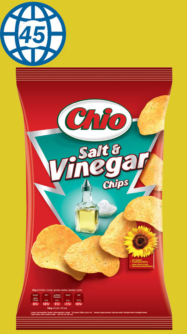 Chio salt&Vinegar Chips 175g