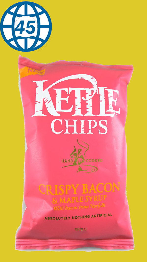 Kettle Chips Crispy Bacon&Maple Syrup 150g