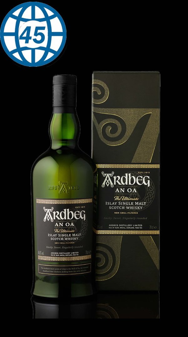 Ardbeg AN OA Islay Single Malt Scotch Whisky 70cl 46,6%vol