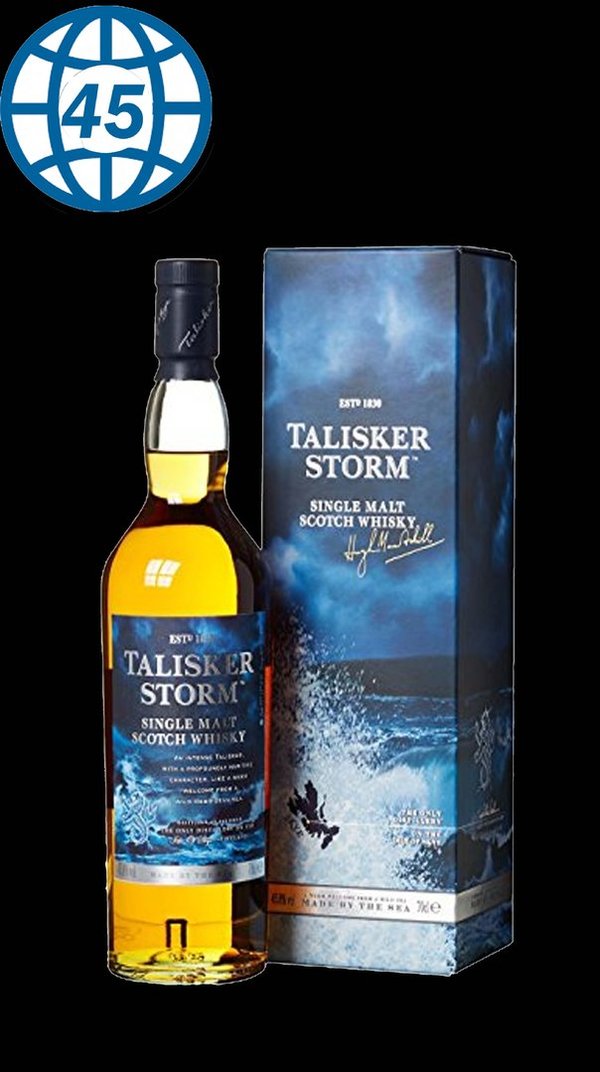 Talisker Storm Single Malt Scotch Whisky 70cl 45.8% vol
