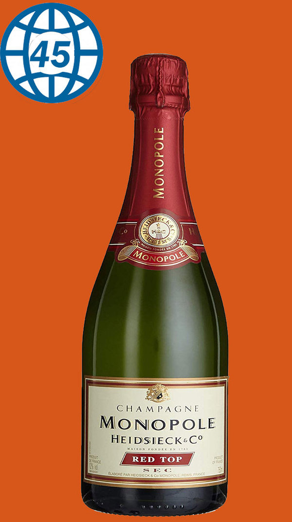 Champagne Monopole Heidesiek & CO Red Top 0,75L Alk 12% vol