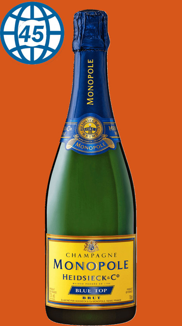 Champagne Monopole Heidesiek & CO Blue Top 0,75L Alk 12% vol