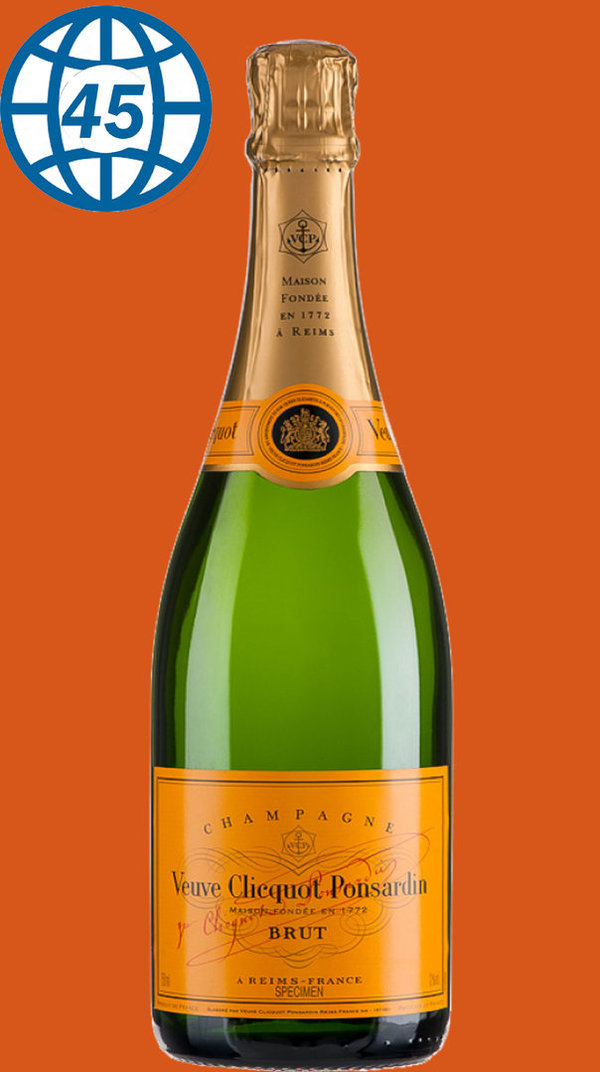 Champagne Veuve Clicquot  0,75L Alk 12% vol