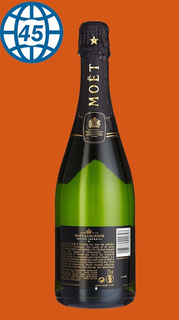 Moët & Chandon Nectar Impérial Champagne Demi-Sec  0.75L Alk 12% vol