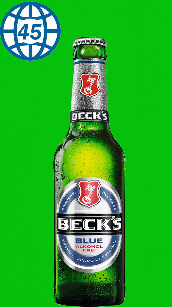 Becks Blue Alkoholfrei 0,33L Alk <0,5% vol
