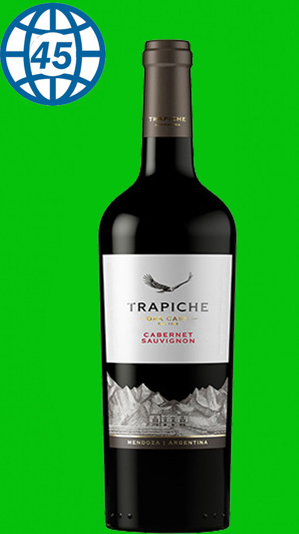 Trapiche Oak Cask Cabernet Sauvignon  2016 0,75L Alk 13,5% % vol