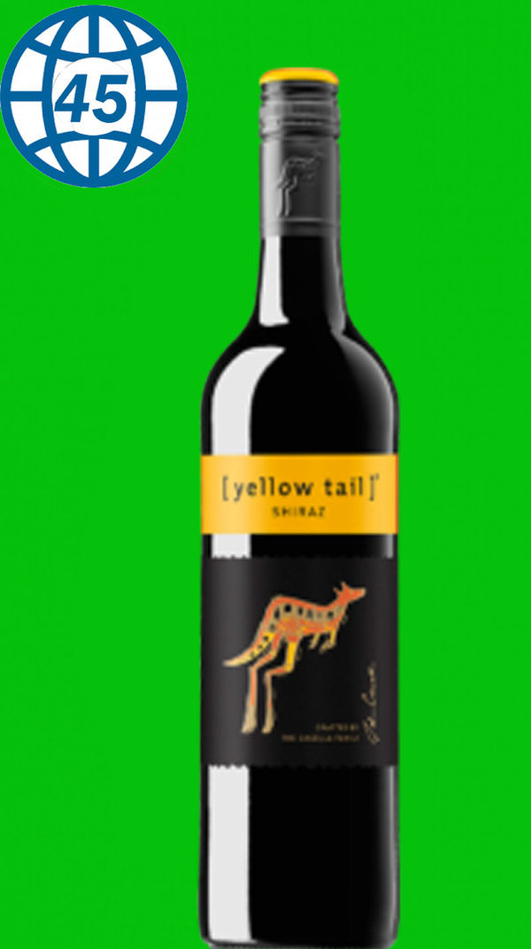 Yellow Tail Shiraz 2016 0,75L Alk 13,5% % vol