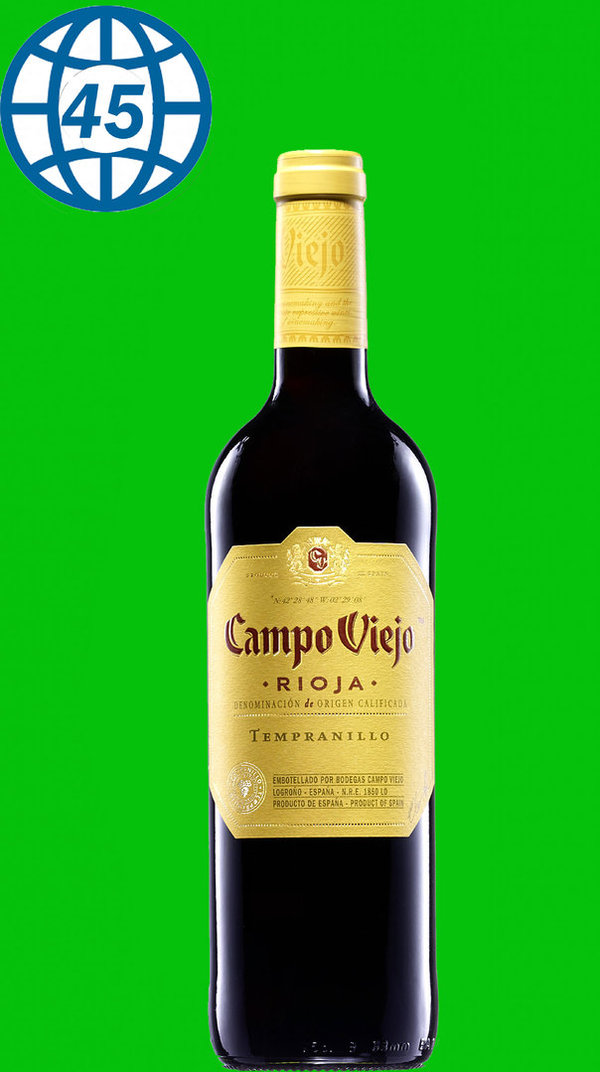 Campo Viejo Rioja Tempranillo 2014 0,75L Alk 13% % vol