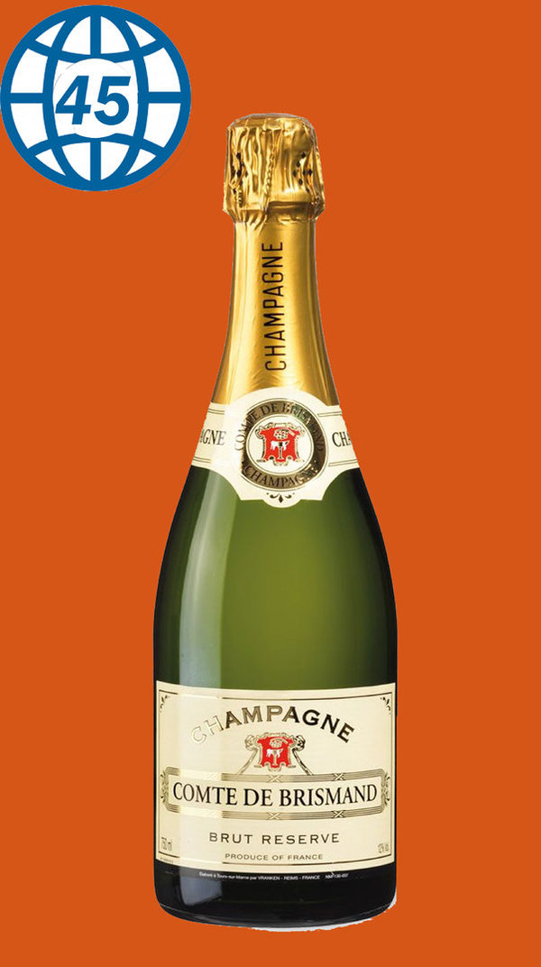 Champagne Comte de Brismand brut Reserve  750ml 12,5%vol
