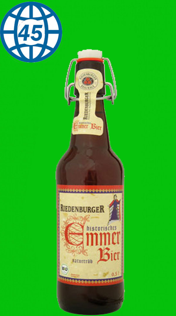 Riedensburger Emmer Bier Naturtüb 0,5L Alk 5,1% vol