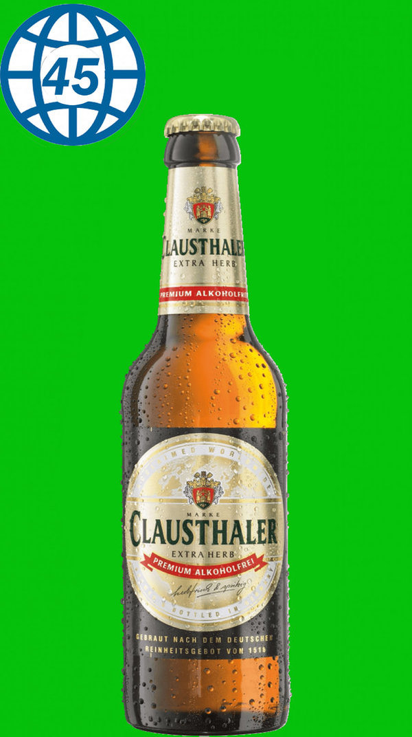 Clausthaler Original Das Alkoholfreie 0,5L Alk <0,5% vol