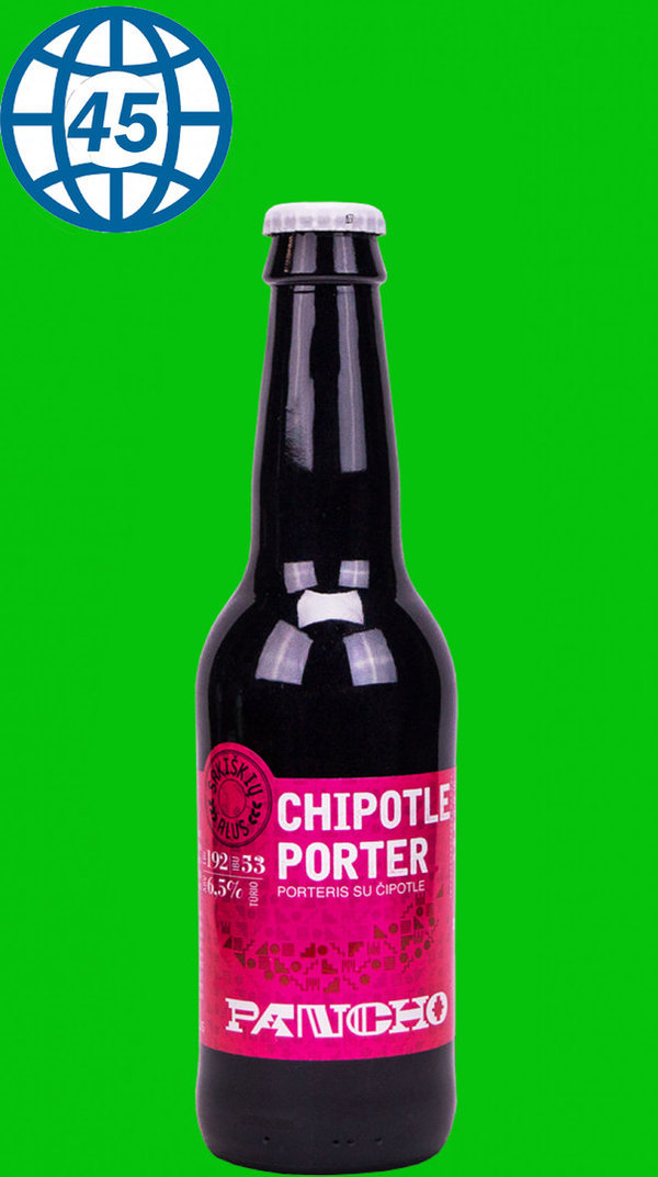 PAncho Chipotle Porter 0,33L Alk 6,5% vol